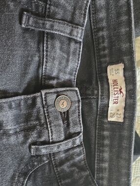 Hollister Washed Black Denim Jeans
